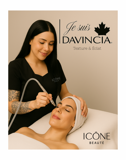 Microdermabrasion & Davincia Texture Éclat | Soin Visage Québec