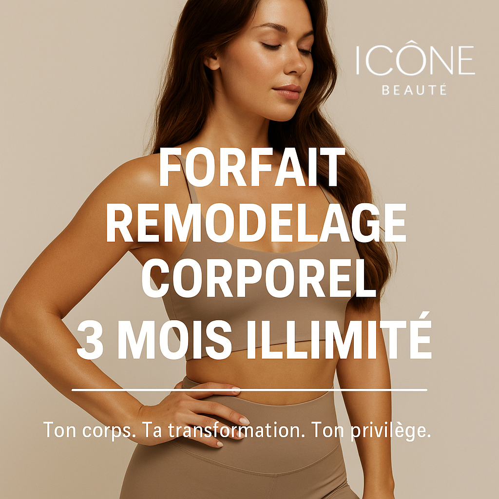 Forfait VIP 3 Mois Sculpt, Drain & Lift Illimité | Icône Beauté Québec