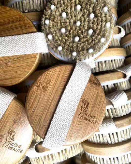 Brosse à Sec | Drainage Lymphatique & Exfoliation Corporelle