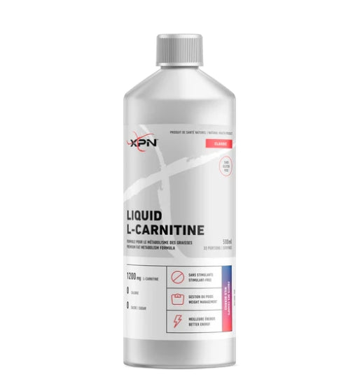 L-Carnitine Liquide 1200 mg – Mobilisation des Gras -XPN