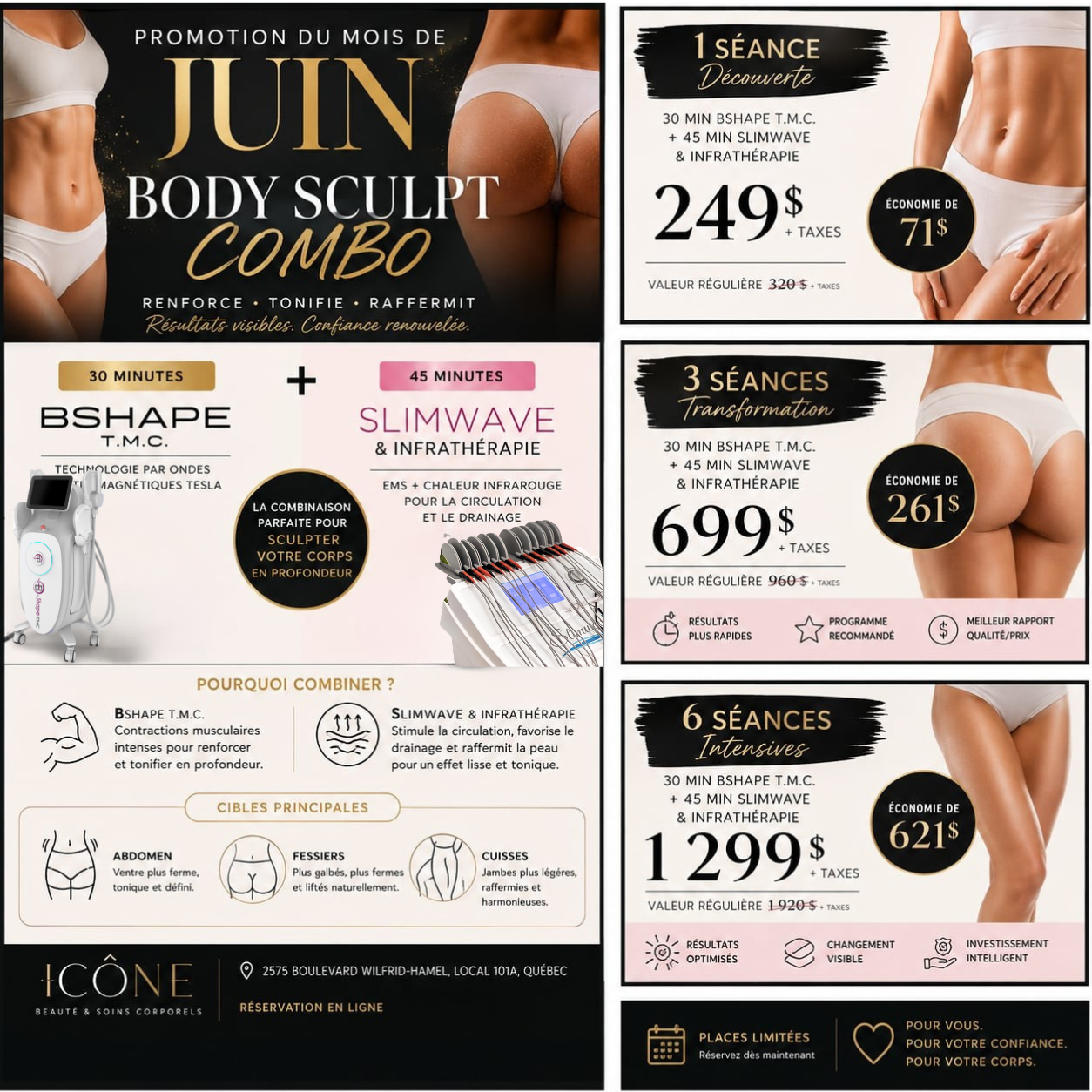 BODY SCULPT COMBO 🔥 juin - juillet