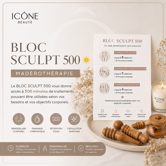BLOC SCULPT 500 / 1000  minutes ☀️ * madérotherapie *