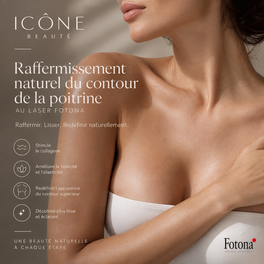Raffermissement naturel du contour de la poitrine – Fotona
