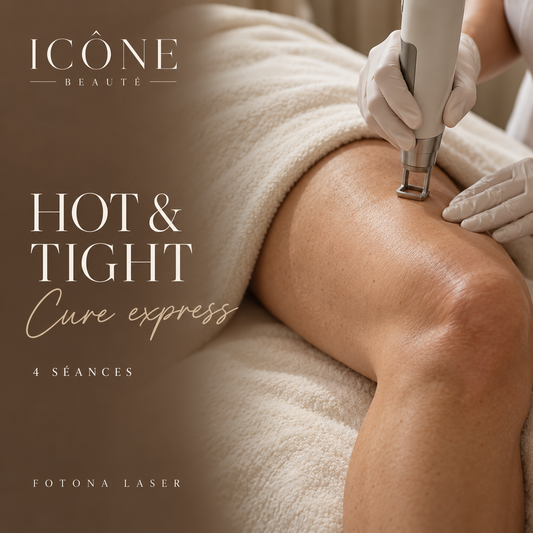 Visuel illustratif généré — Icône Beauté, HOT & TIGHT : Cure express.
