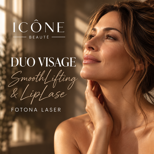 Visuel illustratif Icône Beauté — DUO VISAGE : SmoothLifting & LipLase.