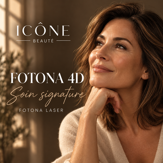Visuel illustratif Icône Beauté — FOTONA 4D : Soin signature.