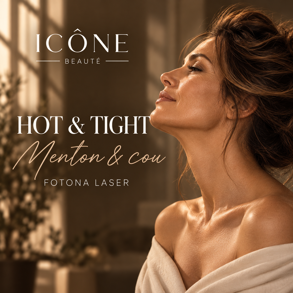 Visuel illustratif Icône Beauté — HOT & TIGHT : Menton & cou.
