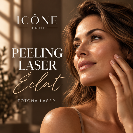 Visuel illustratif Icône Beauté — PEELING LASER : Éclat.