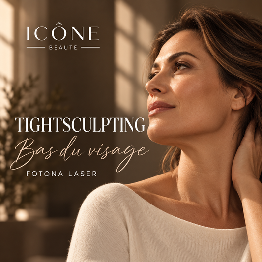Visuel illustratif Icône Beauté — TIGHTSCULPTING : Bas du visage.