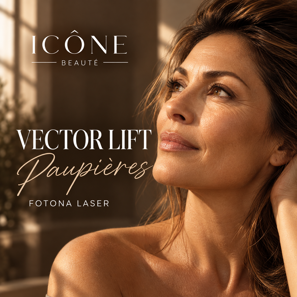 Visuel illustratif Icône Beauté — VECTOR LIFT : Paupières.