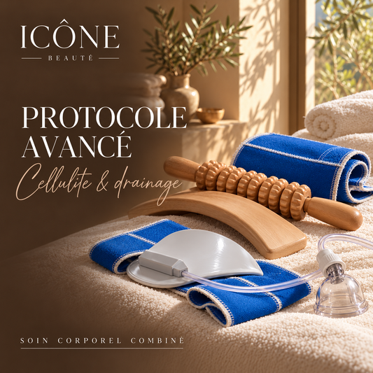 PROTOCOLE AVANCÉ — Cellulite & drainage | Icône Beauté